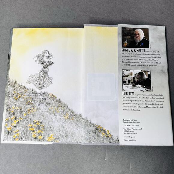 The Ice Dragon by George R R Martin (HCDJ 2014) 1st Tor edition Luis Royo art - Picture 5 of 6